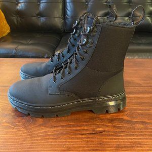 Dr. Martens Combs Fleece-Lined Casual Boots - Black - Men’s 10